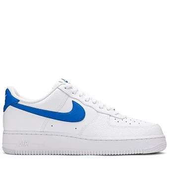 Кроссовки Nike Air Force 1 '07 White/Game Royal/White