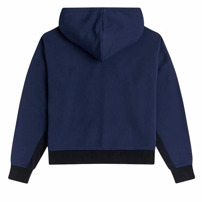 Толстовка женская Fred Perry Panelled Sleeve Hooded Sweat